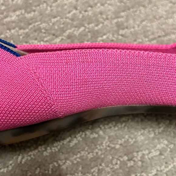 Rothy’s Dragonfruit Hot Pink The Point Flat - Picture 10 of 12
